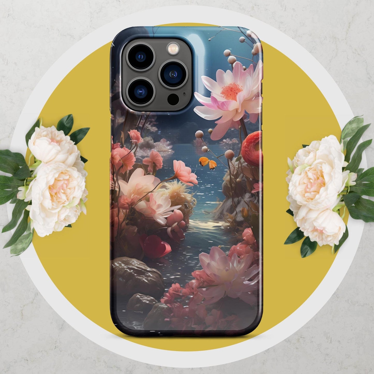 Small Stream Plant Phone Case | Botanical Phone Case | Aesthetic Phone Case | Floral Phone Case | Tough Case - Raiden Gate Design