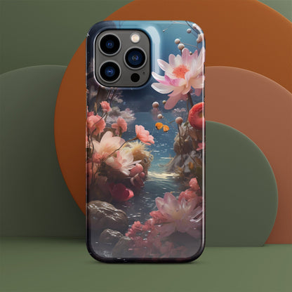 Small Stream Plant Phone Case | Botanical Phone Case | Aesthetic Phone Case | Floral Phone Case | Tough Case - Raiden Gate Design