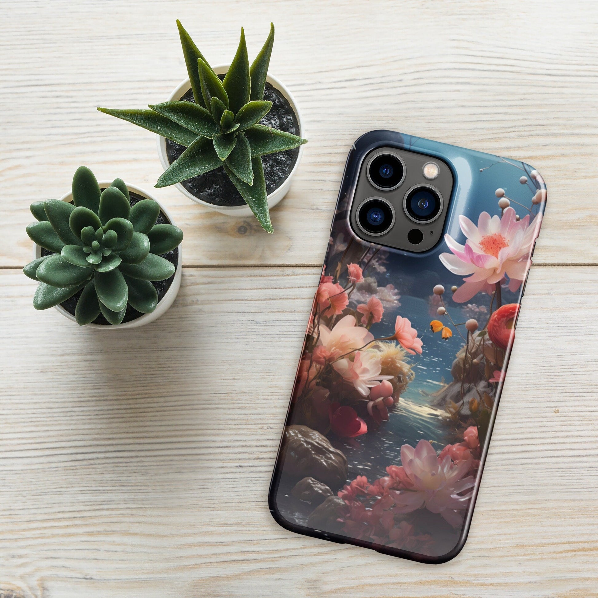 Small Stream Plant Phone Case | Botanical Phone Case | Aesthetic Phone Case | Floral Phone Case | Tough Case - Raiden Gate Design