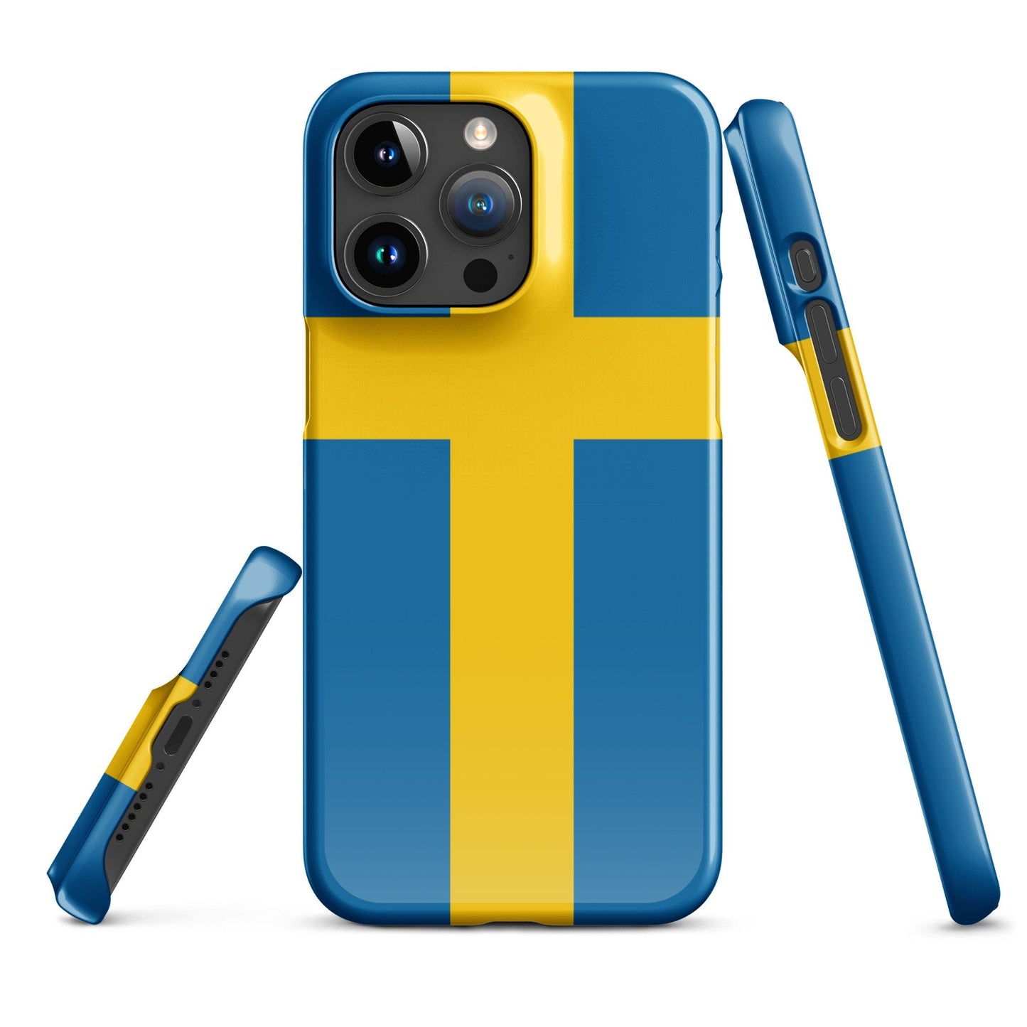 Sweden Flag | Aesthetic Phone Case | iPhone 15 Pro Max | Patriotic Phone Case | Tough Case - Raiden Gate Design