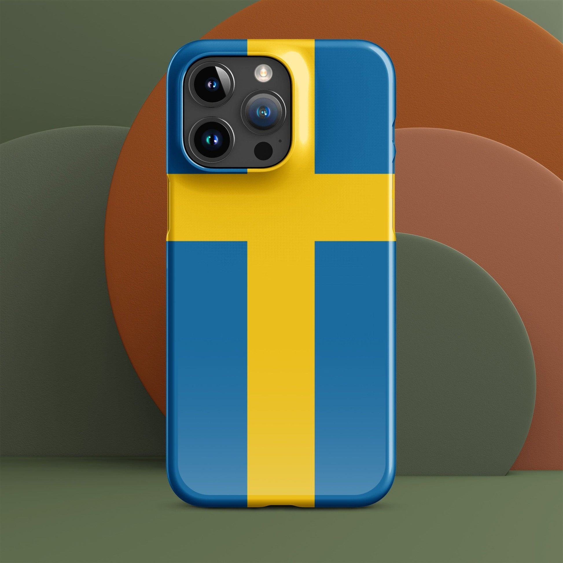 Sweden Flag | Aesthetic Phone Case | iPhone 15 Pro Max | Patriotic Phone Case | Tough Case - Raiden Gate Design