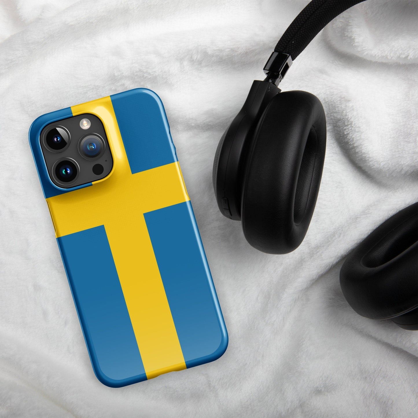 Sweden Flag | Aesthetic Phone Case | iPhone 15 Pro Max | Patriotic Phone Case | Tough Case - Raiden Gate Design