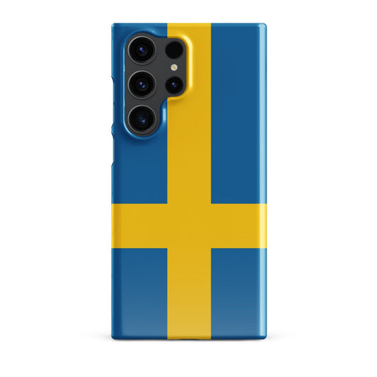 Sweden Flag Samsung Galaxy Phone Case for Samsung S24 and Samsung S23 for Patriots - Raiden Gate Design