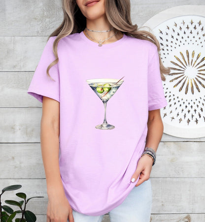 Tequini Cocktail Groom or Bride Cocktail Bar Shirt - Minimalist Aesthetic T-Shirt for Bachelor or Hen Party - Fun and Chic Design - Raiden Gate Design