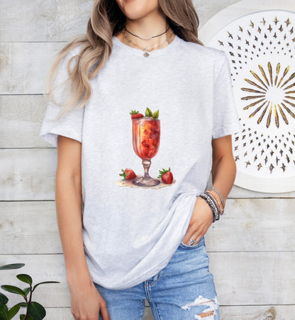 The Robin Scherbatsky Safari Cocktail Bride Cocktail Bar Shirt - Minimalist Aesthetic T-Shirt for Bachelor or Hen Party Fun and Chic Design - Raiden Gate Design