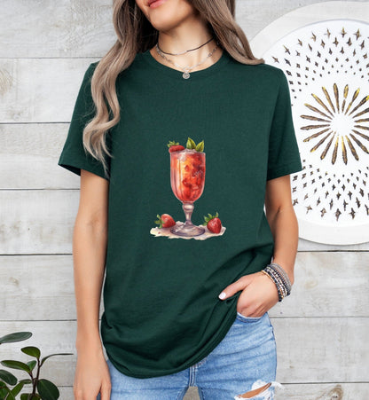 The Robin Scherbatsky Safari Cocktail Bride Cocktail Bar Shirt - Minimalist Aesthetic T-Shirt for Bachelor or Hen Party Fun and Chic Design - Raiden Gate Design