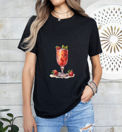 The Robin Scherbatsky Safari Cocktail Bride Cocktail Bar Shirt - Minimalist Aesthetic T-Shirt for Bachelor or Hen Party Fun and Chic Design - Raiden Gate Design