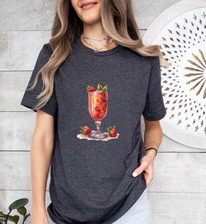 The Robin Scherbatsky Safari Cocktail Bride Cocktail Bar Shirt - Minimalist Aesthetic T-Shirt for Bachelor or Hen Party Fun and Chic Design - Raiden Gate Design