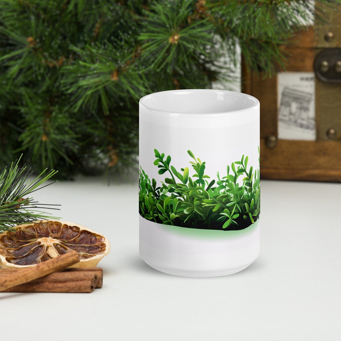 Thyme Herbal Tea Mug | Teacup | Ceramic Tea Mug | Gifts for Her | Birthday Gift - Raiden Gate Design