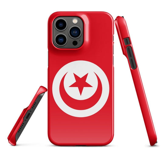 Tunisia Flag | Aesthetic Phone Case | iPhone 15 Pro Max | Patriotic Phone Case | Tough Case - Raiden Gate Design