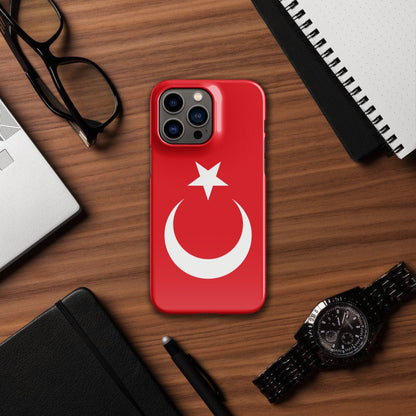 Turkey Flag | Aesthetic Phone Case | iPhone 15 Pro Max | Patriotic Phone Case | Tough Case - Raiden Gate Design