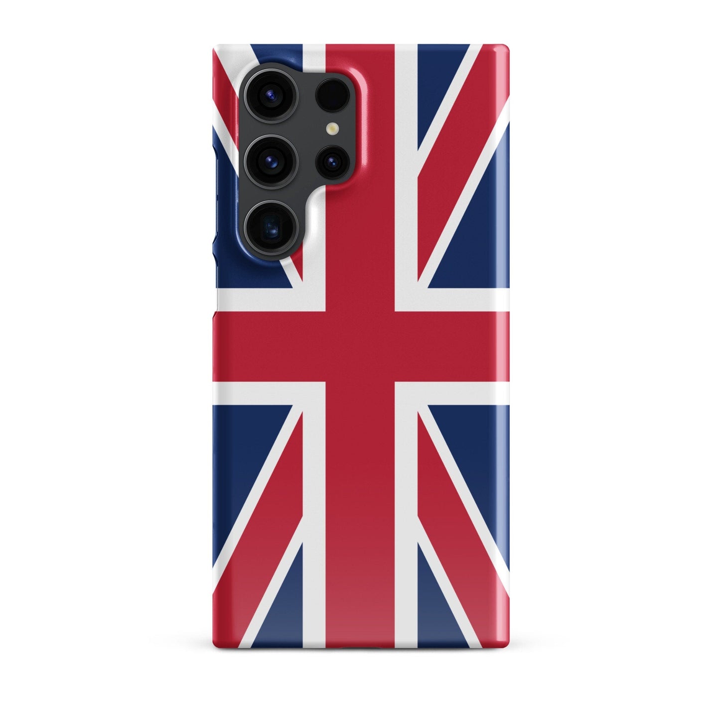 UK Flag Samsung Galaxy Phone Case for Samsung S24 and Samsung S23 for Patriots - Raiden Gate Design