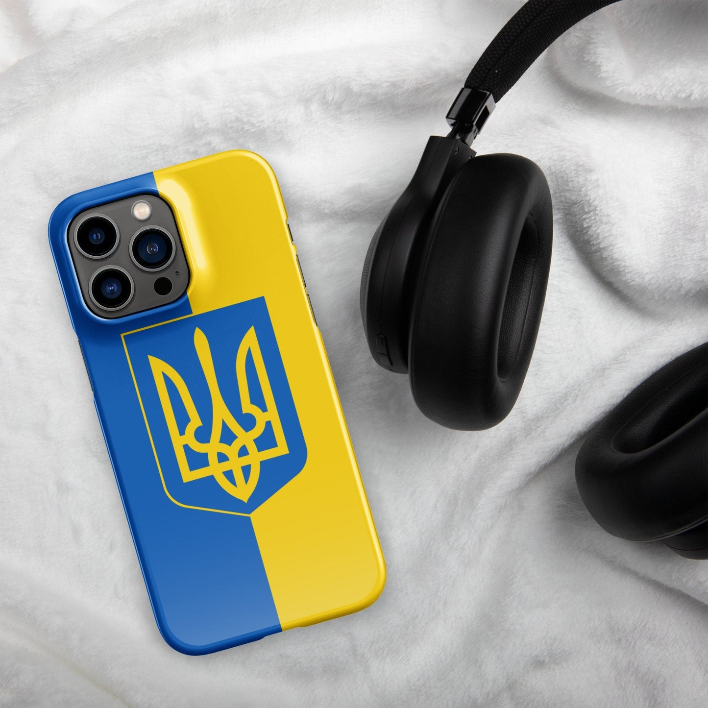 Ukraine Flag | Aesthetic Phone Case | Cute Phone Case | Patriotic Phone Case | iPhone 15 Pro Max | Tough Case - Raiden Gate Design