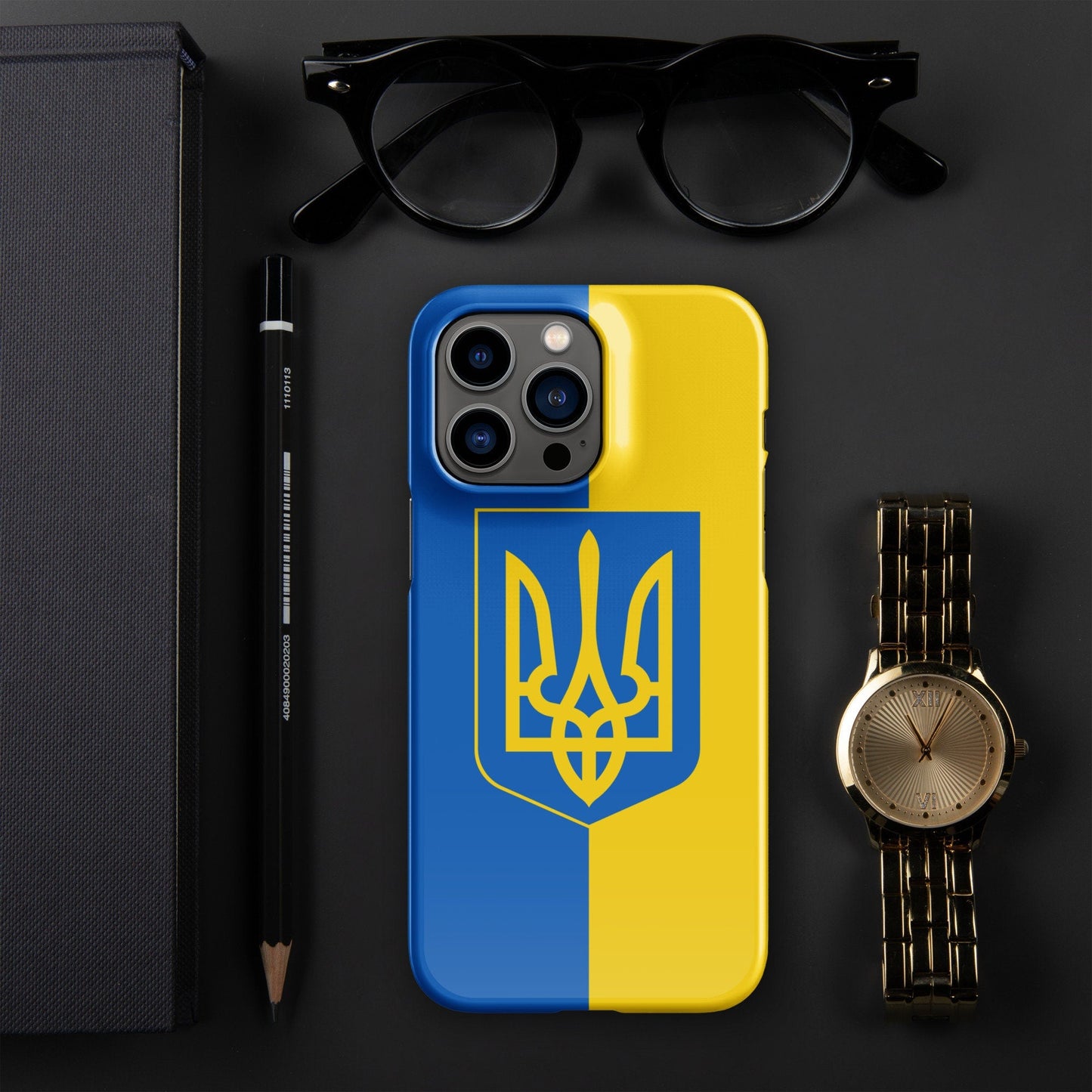 Ukraine Flag | Aesthetic Phone Case | Cute Phone Case | Patriotic Phone Case | iPhone 15 Pro Max | Tough Case - Raiden Gate Design