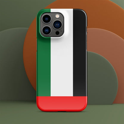 United Arab Emirates Flag | Aesthetic Phone Case | iPhone 15 Pro Max | Patriotic Phone Case | Tough Case - Raiden Gate Design