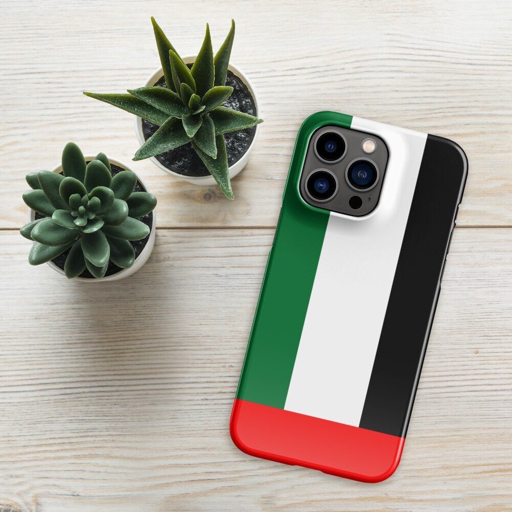 United Arab Emirates Flag | Aesthetic Phone Case | iPhone 15 Pro Max | Patriotic Phone Case | Tough Case - Raiden Gate Design