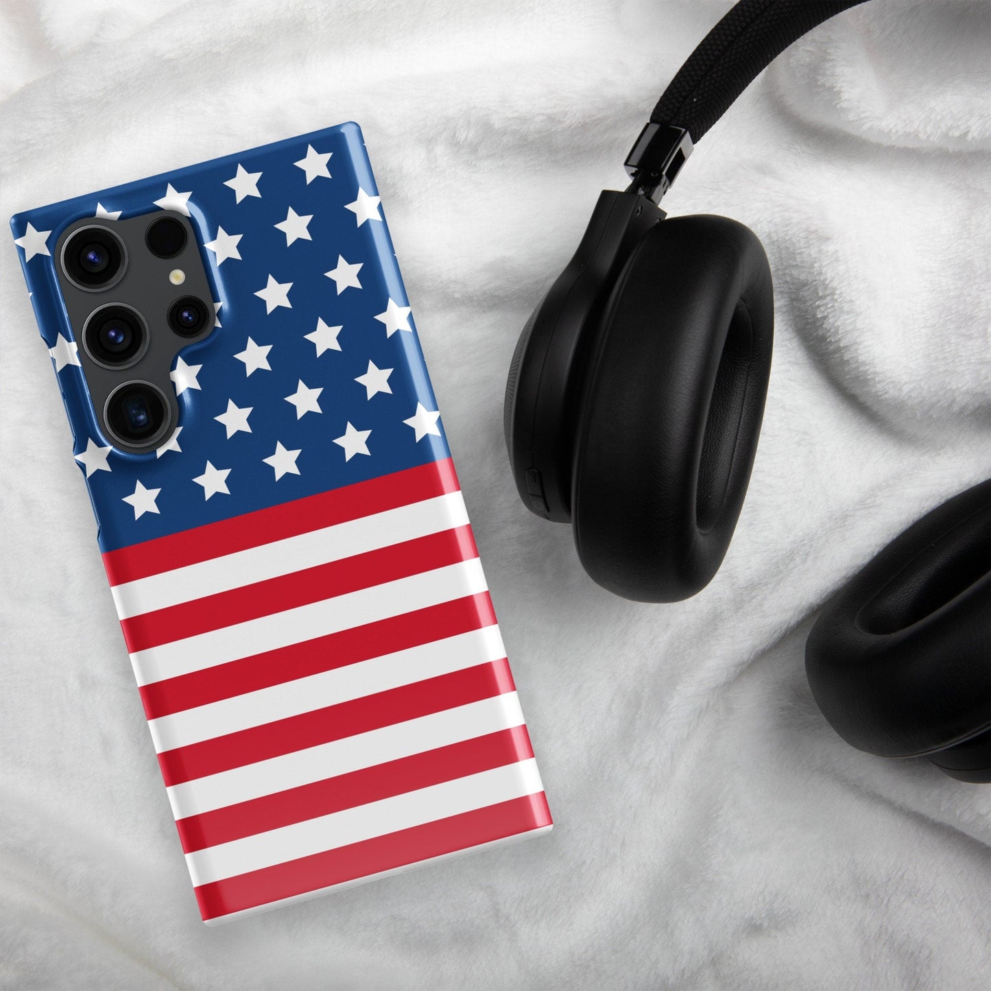 USA Flag Samsung Galaxy S24 Ultra Case Patriotic Design for American Pride - Raiden Gate Design