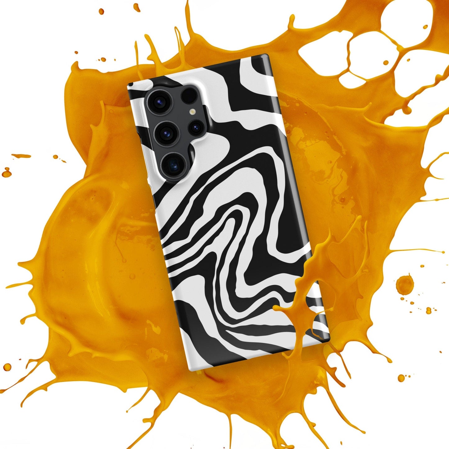 Zebra Skin Samsung Galaxy S24 Ultra Case - Stylish Durable and Unique - Raiden Gate Design