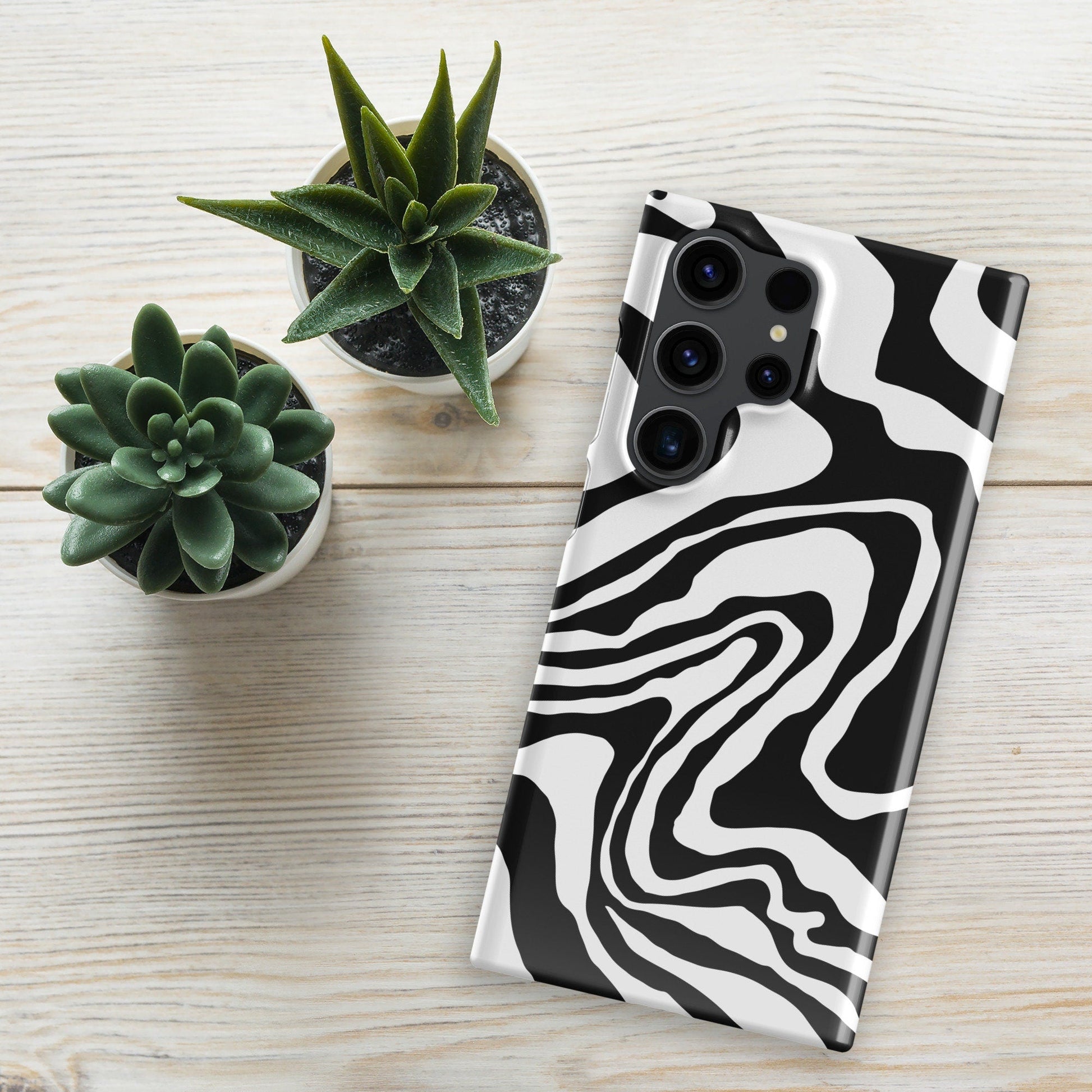 Zebra Skin Samsung Galaxy S24 Ultra Case - Stylish Durable and Unique - Raiden Gate Design